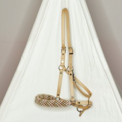 Herzband Freundschaftshalfter Sandstrand